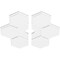 Ekena Millwork Daisy Architectural Grde PVC Contemporary Ceiling Medallion, Two Piece, 28"OD x 3"ID x 9 3/4"C x 1"P CMP28DY2-03000 - alternate 2